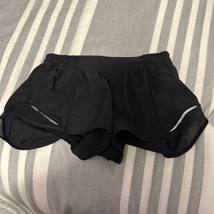 Black lululemon shorts. Size 2